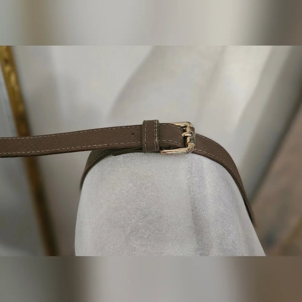 KATE SPADE Cedar Creek Collection Leather Large Tote In Lightbrown/mauve.